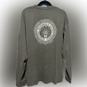 International Brotherhood of Electrical Workers IBEW Gray Long Sleeve Shirt XXL